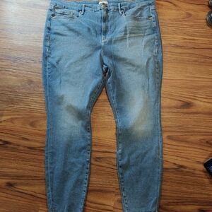 Good American Light Blue Good Legs Skinny Denim Jeans